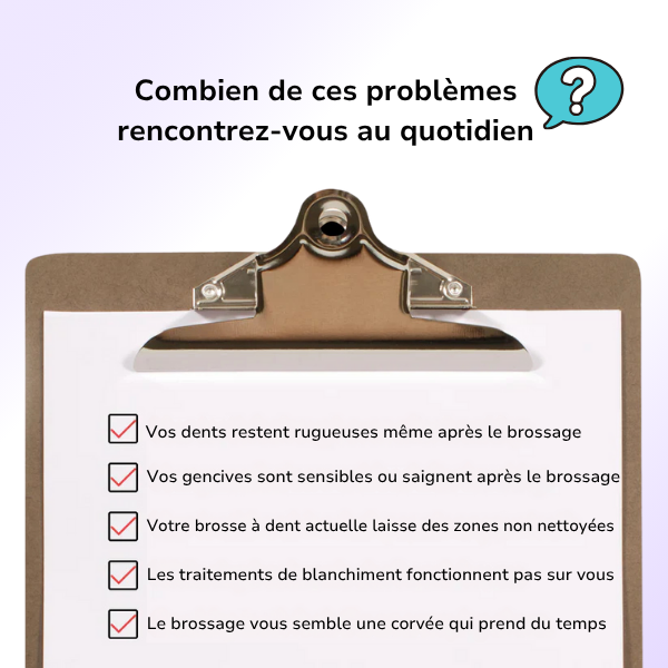 Réparez & illuminez votre sourire, sans effort avec notre Brosse à dent 360°